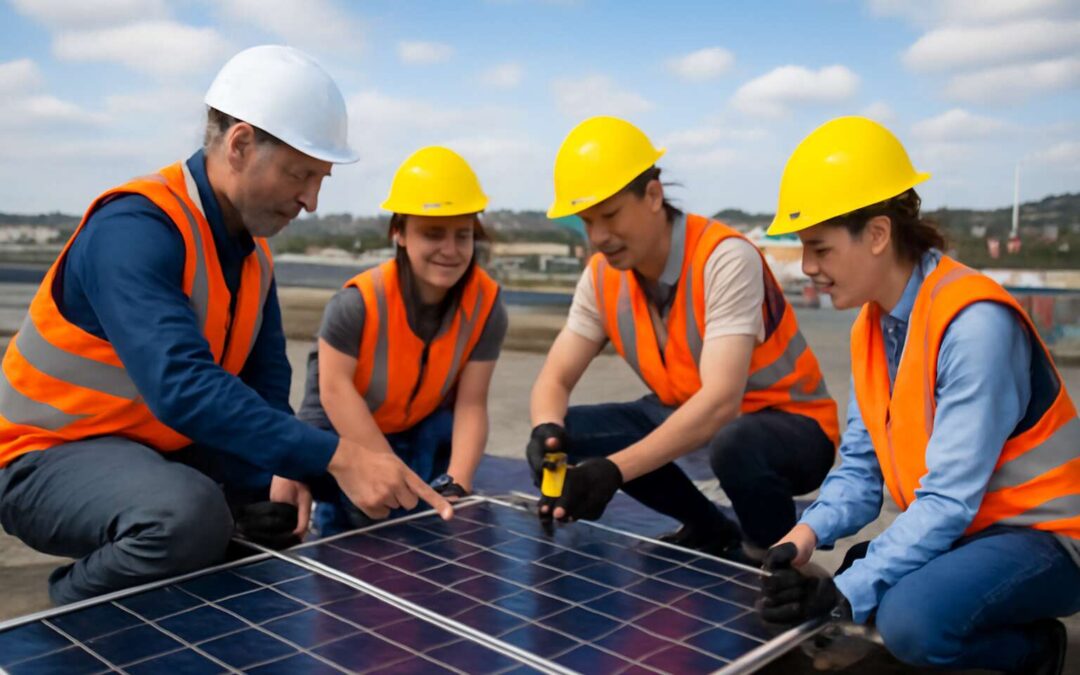 Level up with training courses for solar panel installation and power your career forward